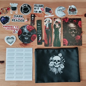 Dark Romance bookish bundle , DIY (Csináld magad), Egységcsomag, Scrapbook, MESKA