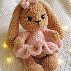 Horgolt, amigurumi nyuszi - játék & sport - plüssállat & játékfigura - nyuszi - Meska.hu
