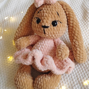 Horgolt, amigurumi nyuszi - játék & sport - plüssállat & játékfigura - nyuszi - Meska.hu