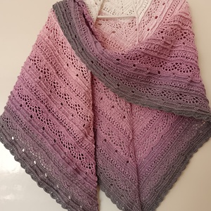 Horgolt vállkendő Spring  - ruha & divat - sál, sapka, kendő - vállkendő - Meska.hu