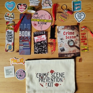 Krimi/thriller bookish bundle , DIY (Csináld magad), Egységcsomag, Scrapbook, MESKA