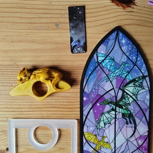 Sárkányos bookish bundle (új)  - diy (csináld magad) - egységcsomag - Meska.hu