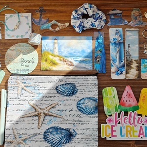 Nyári bookish bundle , DIY (Csináld magad), Egységcsomag, Scrapbook, MESKA