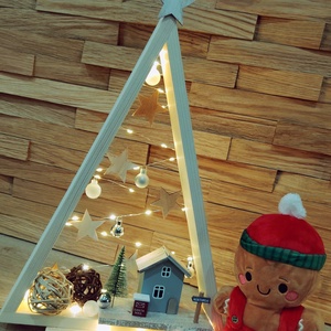 Dekor karácsonyfa  - karácsony - karácsonyi lakásdekoráció - karácsonyfa, grincsfa - Meska.hu