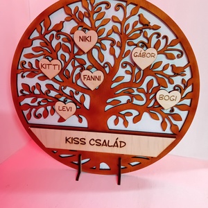 Családfa, Otthon & Életmód, Dekoráció, Dísztárgy, Famegmunkálás, MESKA