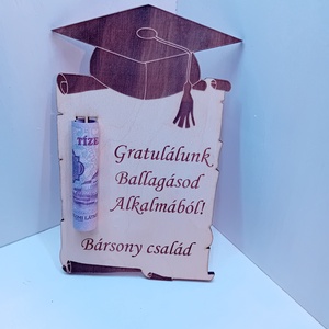 Pénzátadó ballagásra - otthon & életmód - papír, írószer - ajándékozás kellékei - pénzátadó doboz - Meska.hu