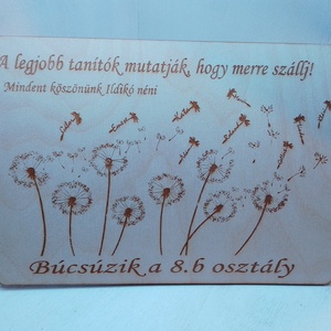 Tanárnak, pedagógusnak ajándék ballagásra, pedagógusnapra - Meska.hu