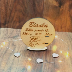 Babakarszalagtartó tábla - Meska.hu