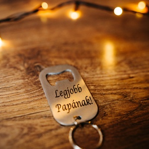 Sörnyitós kulcstartó - Legjobb apa, vagy bármilyen egyedi felirattal - otthon & életmód - dekoráció - kép & falikép - táblakép - Meska.hu