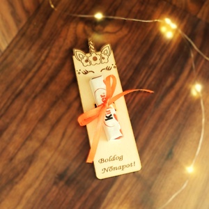 Unicornisos csokitartó -Nőnapi ajándék apróságoknak- csokitartó oviba, bölcsibe, suliba, Kellékek & szerszámok, Dekorációs kellékek, Egyéb kellékek, Gravírozás, pirográfia, MESKA