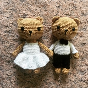 Maci házaspár - Meska.hu