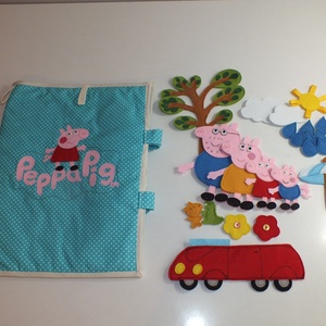 Mesetábla Alapcsomag - Peppa malac -  - Meska.hu