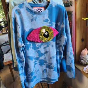 Sunamiwear egyedi szemes pulcsi, Ruha & Divat, Férfi ruha, Férfi pulóver, Varrás, Mindenmás, MESKA