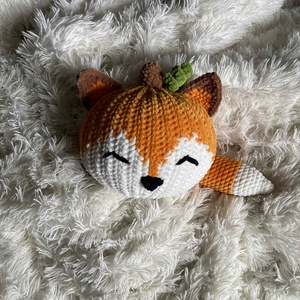 Rókás tökpárna - játék & sport - plüssállat & játékfigura - róka - Meska.hu Rókás tökpárna - játék & sport - plüssállat & játékfigura - róka - Meska.hu