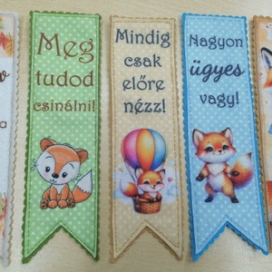 Könyvjelző, Könyv & Zene, Könyvjelző, Varrás, MESKA