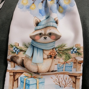 Mikulás zsák, Karácsony, Mikulás, Mikulás zsák, Varrás, MESKA