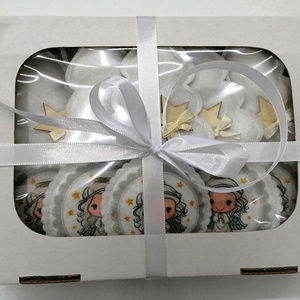 Karácsonyi dísz - karácsony - karácsonyi lakásdekoráció - karácsonyfadíszek - Meska.hu