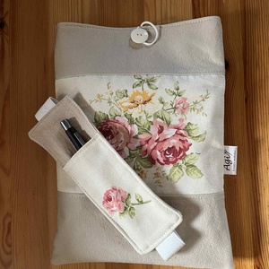 Könyvvédő, könyvtok, Könyv & Zene, Könyvtok, Varrás, MESKA