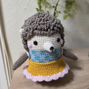 Tündér süni, Játék & Sport, Plüssállat & Játékfigura, Süni, Horgolás, MESKA