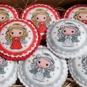 Karácsonyi dísz, Karácsony, Karácsonyi lakásdekoráció, Karácsonyfadíszek, Varrás, MESKA