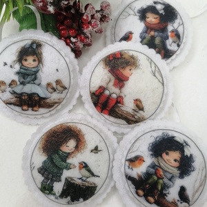 Karácsonyi dísz - Meska.hu