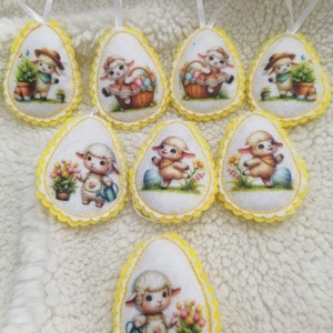 Tojás dísz - Meska.hu