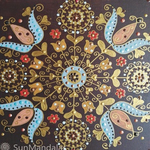 Kalotaszegi Mandala - otthon & életmód - dekoráció - Meska.hu