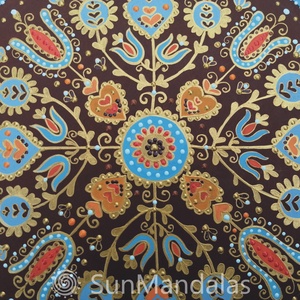 Kalotaszegi Mandala - otthon & életmód - dekoráció - spiritualitás - mandala - Meska.hu
