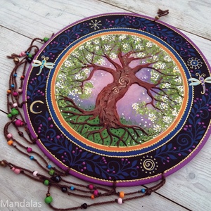 Bodzafa  Életfa ( Mandala)  - otthon & életmód - dekoráció - spiritualitás - mandala - Meska.hu
