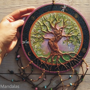 Bodzafa Életfa ( Mandala)  - otthon & életmód - dekoráció - spiritualitás - mandala - Meska.hu