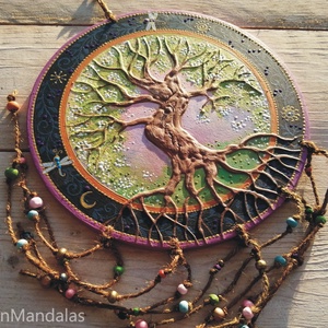 Bodzafa Életfa ( Mandala)  - otthon & életmód - dekoráció - spiritualitás - mandala - Meska.hu
