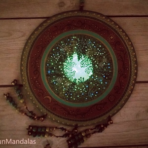 Erdei Hold  - otthon & életmód - dekoráció - spiritualitás - mandala - Meska.hu