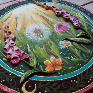Gyűszűvirágos rét - otthon & életmód - dekoráció - spiritualitás - mandala - Meska.hu