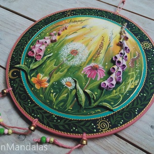 Gyűszűvirágos rét - otthon & életmód - dekoráció - spiritualitás - mandala - Meska.hu