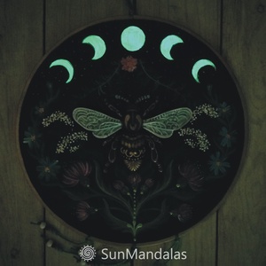  Varázs méh  - otthon & életmód - dekoráció - spiritualitás - mandala - Meska.hu