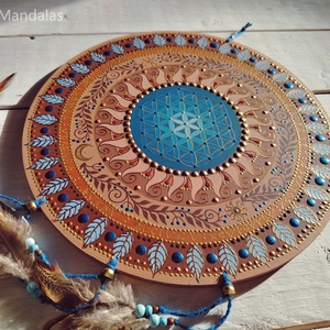 Amulett Mandala - otthon & életmód - dekoráció - spiritualitás - mandala - Meska.hu