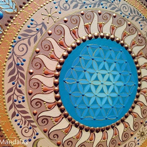 Amulett Mandala - otthon & életmód - dekoráció - spiritualitás - mandala - Meska.hu