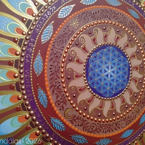 Sámán Mandala - otthon & életmód - dekoráció - spiritualitás - mandala - Meska.hu