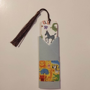 Állatmintás könyvjelző - könyv & zene - könyvjelző - Meska.hu