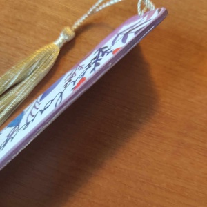 'I Love You' fa könyvjelző  - könyv & zene - könyvjelző - Meska.hu