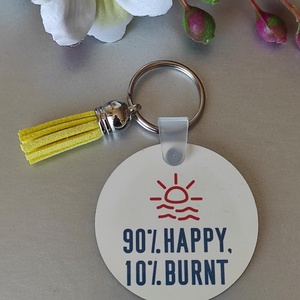 'Summer Vibes' kulcstartó - táska & tok - kulcstartó & táskadísz - kulcstartó - Meska.hu