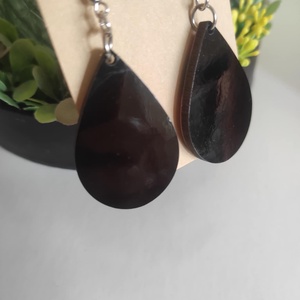 Szíves pillanat fülbevaló  - ékszer - fülbevaló - lógó csepp fülbevaló - Meska.hu