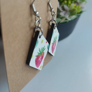 'Eperkert' fa fülbevaló - ékszer - fülbevaló - lógó fülbevaló - Meska.hu