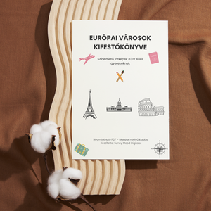 Európai Városok Kifestőkönyve gyerekeknek (nyomtatható PDF) - otthon & életmód - papír, írószer - színező - Meska.hu