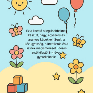 Az én első kifestőm  34 éveseknek (Nyomtatható PDF, 30 oldal) - otthon & életmód - papír, írószer - színező - Meska.hu