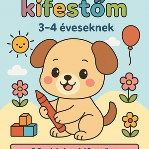 Az én első kifestőm  34 éveseknek (Nyomtatható PDF, 30 oldal), Otthon & Életmód, Papír, írószer, Színező, , MESKA