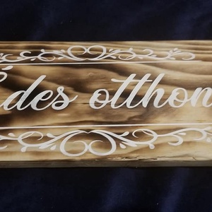 Isten hozott tábla - otthon & életmód - ház & kert - isten hozott tábla - Meska.hu