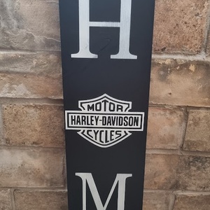 Home Harley üdvözlő tábla - Meska.hu