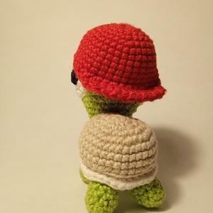 Amigurumi Horgolt Teknős - játék & sport - plüssállat & játékfigura - más figura - Meska.hu