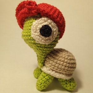 Amigurumi Horgolt Teknős - játék & sport - plüssállat & játékfigura - más figura - Meska.hu